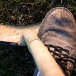 Making the Camp Toilet