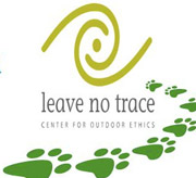 Hiking Along is a Partner with Leave no Trace